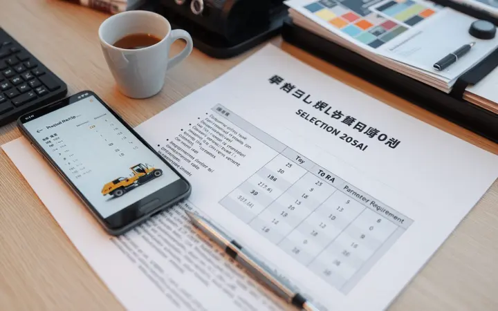设备选型方案书示例